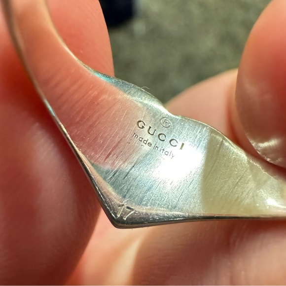 GUCCI Heart ring with interlocking G - Picture 3 of 3